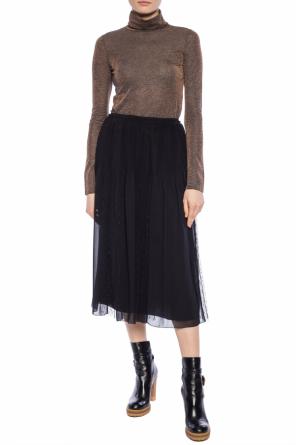 'esme shimmer ls roll' turtleneck sweater, zdjęcie 2 'esme shimmer ls roll' turtleneck sweater od AllSaints